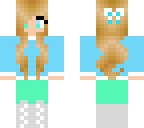 blonde cute winter girl