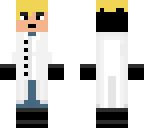 blonde scientist