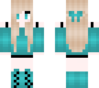 blue girl