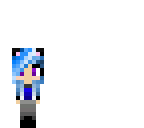 blue girl