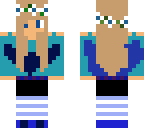 blue girl