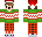 chibi christmas boy
