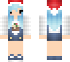 chibi christmas girl