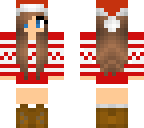 christmas girl skin