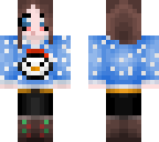 christmas penguin sweater