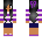 cute purple girl
