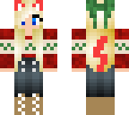 edited christmas girl