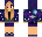 hooded galaxy girl