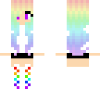 jessah's rainbow skin