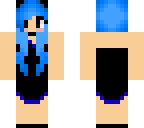 neko blue hair