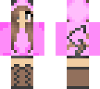 panda pink girl