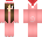 pig onsie with a chirstmas hat