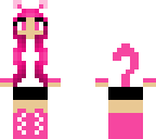 pink cat hoodie girl