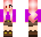 pink haired girl