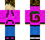 pink hoddie g