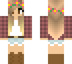 plaid girl
