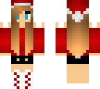 santa girl's lady