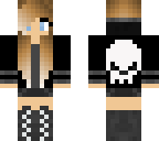 skull girl edit