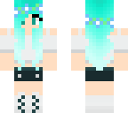 teal girl