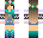 teal girl