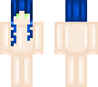 two tails - navy blue