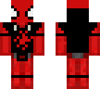 black scarlet spider