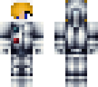 blond astronaut