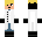 blonde scientist