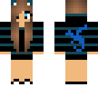 blue dragon girl