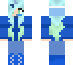 blue girl