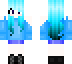 blue girl