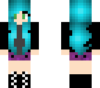 blue hair