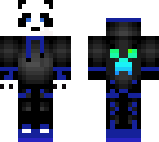 blue panda