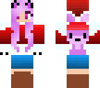 christmas wolf girl edit