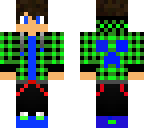 cool guy green and blue