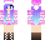 cute pink christmas sweater girl