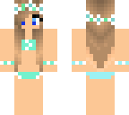 edited bikini girl