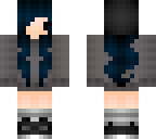 emo scene girl