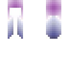 gradient purple-blue hair base