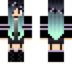 grunge girl skin