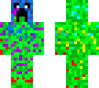 multi colored creeper
