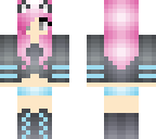 pink haired girl