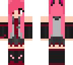 pink or red hatsune miku