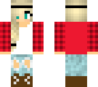 plaid girl