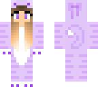 purple cat onsie