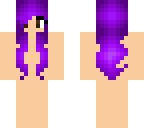 purple hair skin base