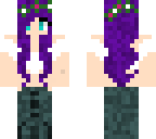 purple mermaid