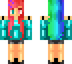 rainbow girl