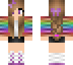 rainbow girl