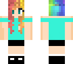 rainbow hair